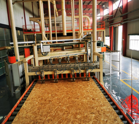 Date Palm OSB Particle Board Making Machine Production Line