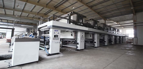 High Speed Melamine Decorative Paper Film Rotogravure Printing Machine Line