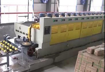 Automatic Artificial Quartz Stone Slab Production Line , Artificial Marble Making Machine